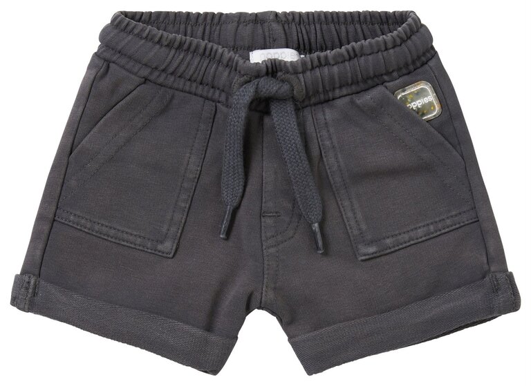 NOPPIES SHORT MARCUS - ASPHALT