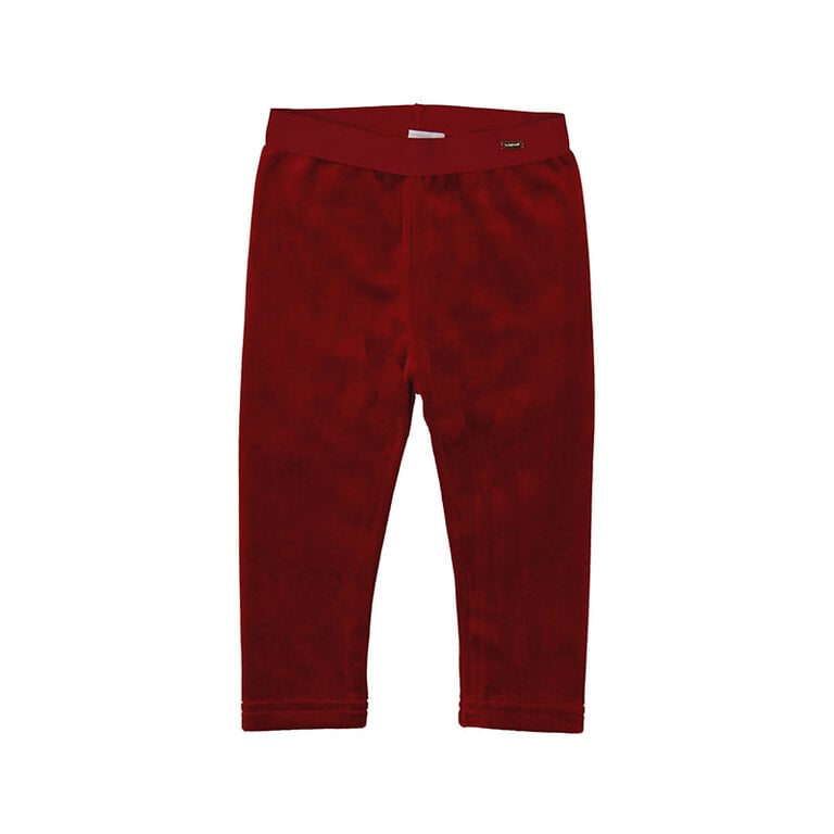 MAYORAL BASIC VELVET LEGGING - CHERRY