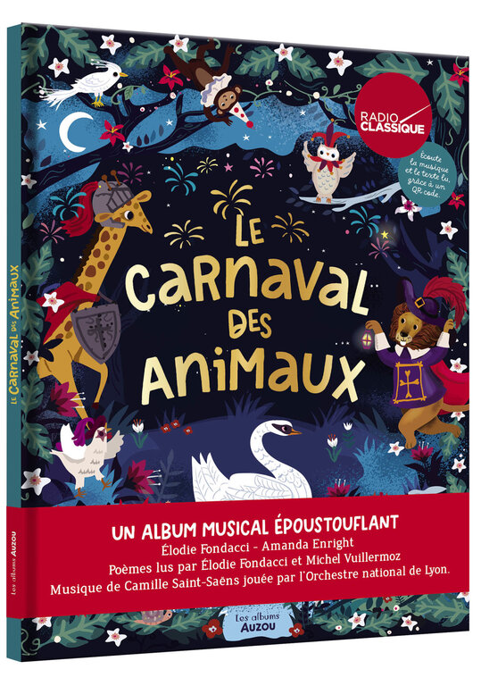 AUZOU LIVRE - LE CARNAVAL DES ANIMAUX