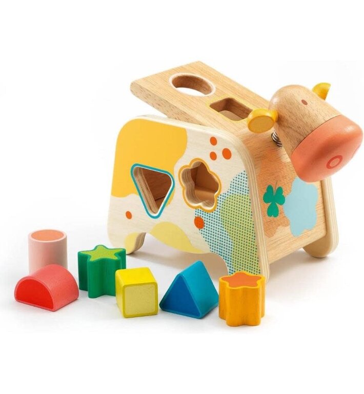 DJECO BOÎTE À FORMES À ENCASTRER - CACHATOU MAGGY