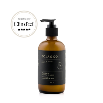 SOJA & CO. CRÈME À MAINS - TANGERINE, SANTAL & AMBRE