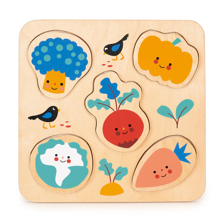 MENTARI CASSE-TÊTE EN BOIS - LÉGUMES