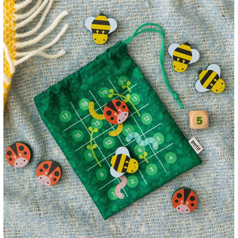 PETIT COLLAGE TRAVEL GAME DUO - GARDEN FRIENDS