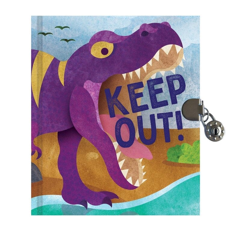 MUDPUPPY SECRET NOTEBOOK - T-REX
