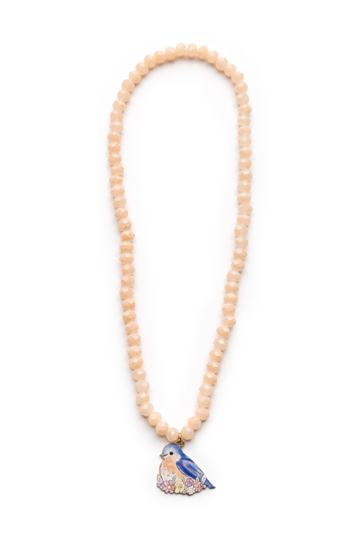 GREAT PRETENDERS COLLIER SPRING - OISEAU BLEU