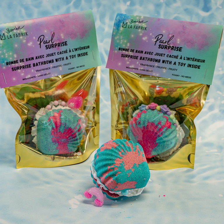 LA FABRIK BOMBE DE BAIN SURPRISE - COQUILLAGE