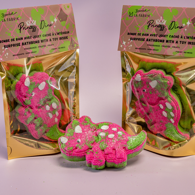 LA FABRIK BOMBE DE BAIN SURPRISE - PRINCESSE DINO