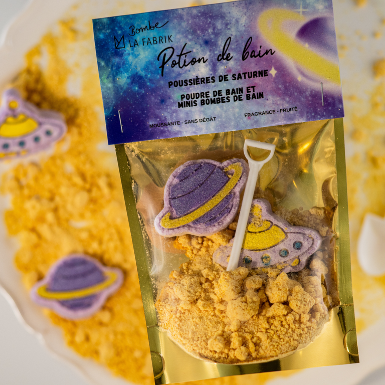 LA FABRIK SACHET DE POTION DE BAIN - POUSSIÈRE DE SATURNE