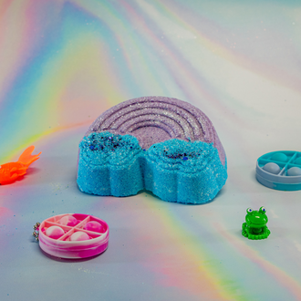 LA FABRIK BOMBE DE BAIN SURPRISE - ARC-EN-CIEL