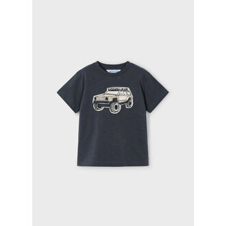 MAYORAL T-SHIRT IMPRIMÉ DE JEEP - ASPHALT