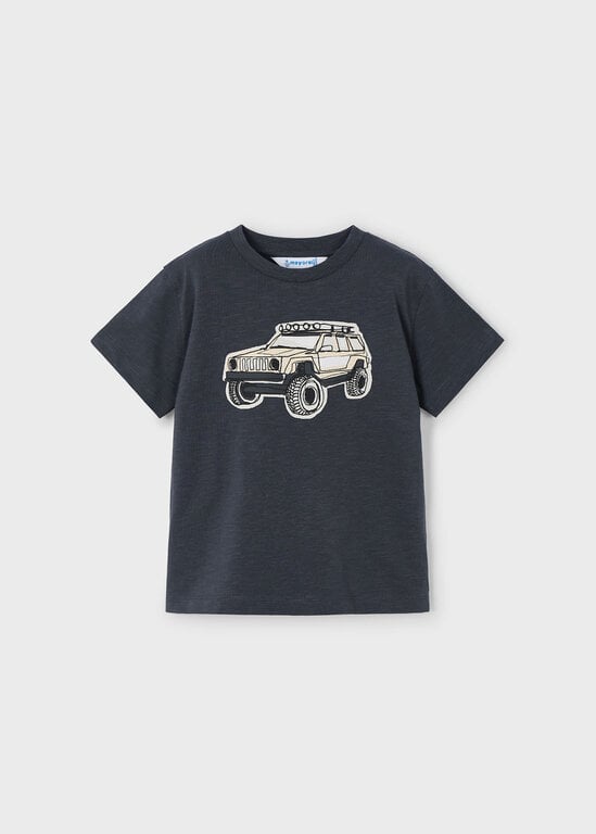 T-SHIRT IMPRIMÉ DE JEEP - ASPHALT
