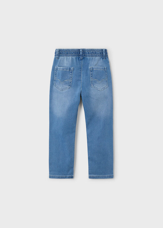MAYORAL PANTALON JOGGER SOFT DENIM - BLEU MOYEN