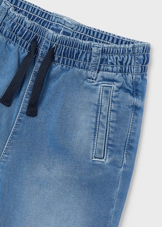 MAYORAL PANTALON JOGGER SOFT DENIM - BLEU MOYEN