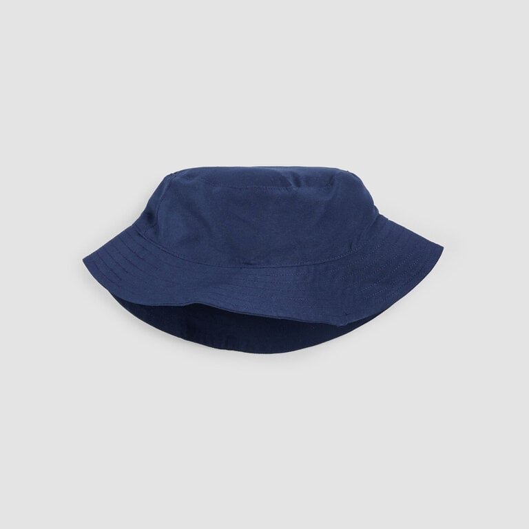 MILES THE LABEL BUCKET HAT - NAVY