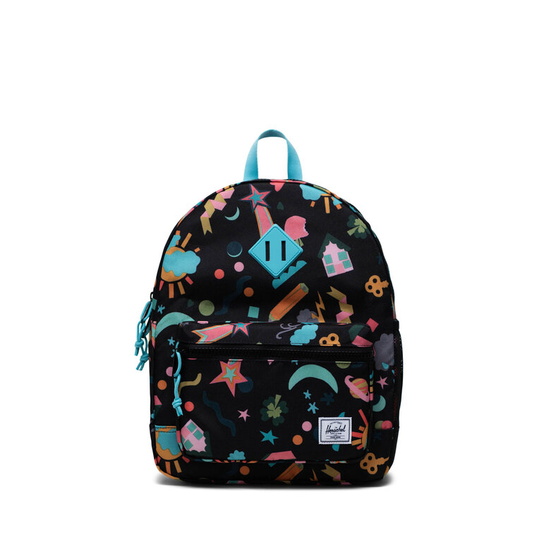 HERSCHEL SAC À DOS HERITAGE SCRAPBOOK BLACK