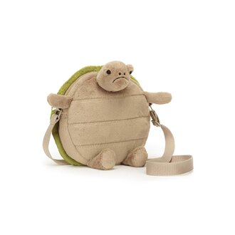 JELLYCAT SAC À MAIN PELUCHE - TIMMY LA TORTUE