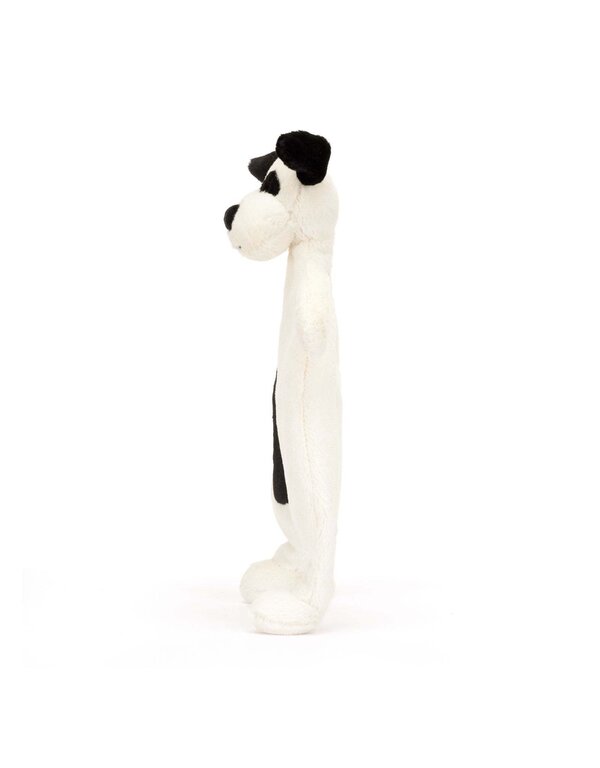 JELLYCAT PELUCHE RECONFORT - CHIEN NOIR ET CRÈME