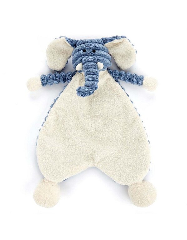 JELLYCAT DOUDOU RÉCONFORT - ÉLÉPHANT EN VELOURS CÔTELÉ
