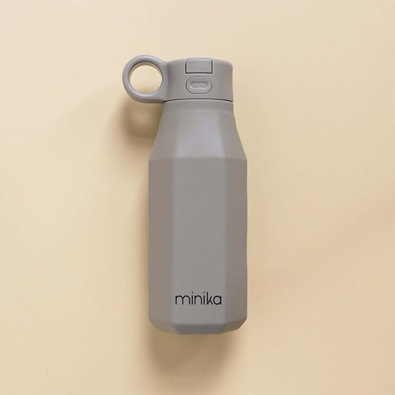 MINIKA BOUTEILLE D'EAU  EN SILICONE - STONE