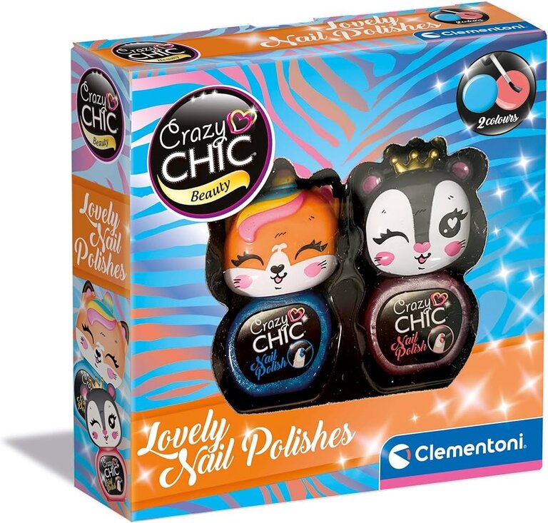 CLEMENTONI DUO DE VERNIS À ONGLES LOVELY