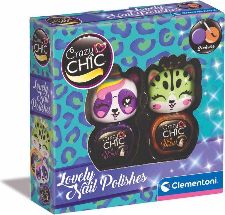CLEMENTONI DUO DE VERNIS À ONGLES LOVELY