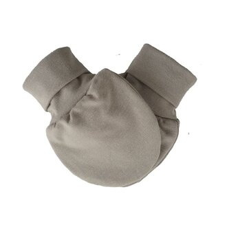 ZAK & ZOÉ MITAINES EN BAMBOU (0-3 MOIS) - GRIS