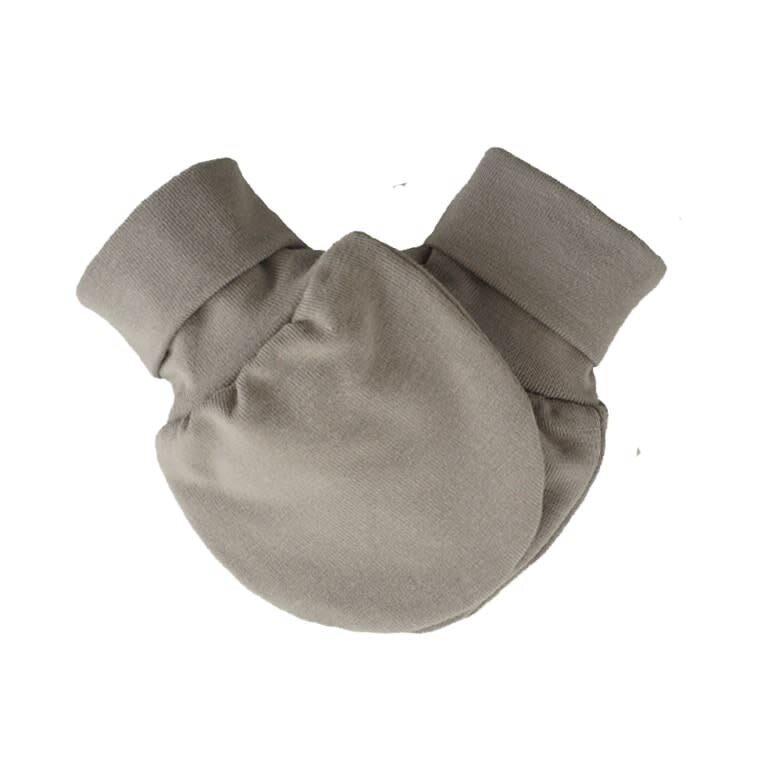ZAK & ZOÉ BAMBOO MITTENS (0-3 MONTHS) - GREY