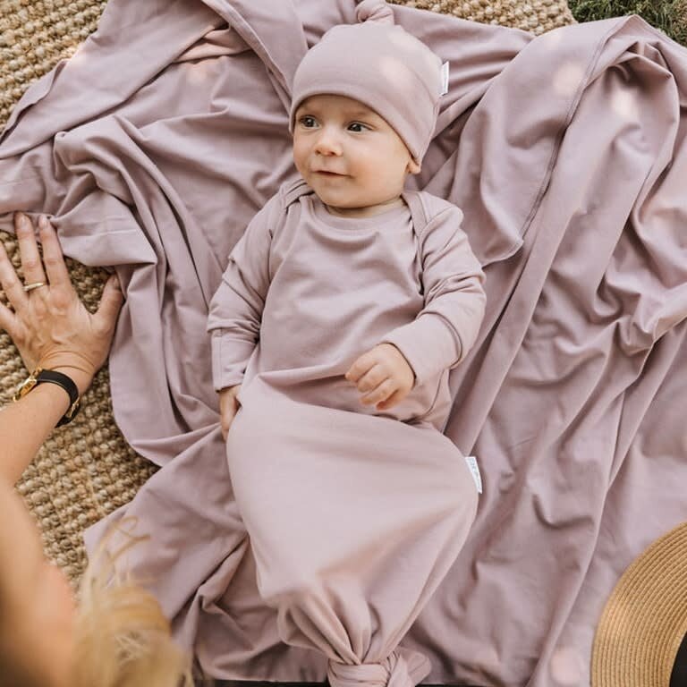 ZAK & ZOÉ DORMEUSE EN BAMBOU (0-6 MOIS) - ROSE