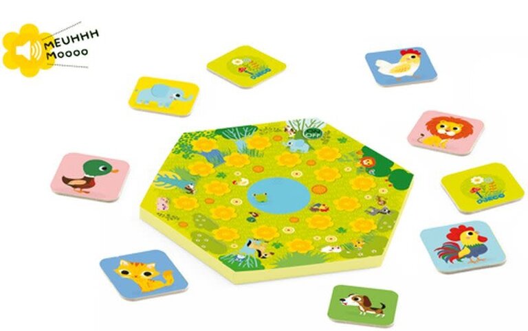 DJECO JEU DE MÉMOIRE - MÉMO MEUH