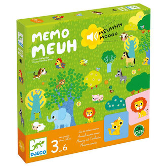 DJECO JEU DE MÉMOIRE - MÉMO MEUH