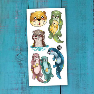 PICO TATOO TATOUAGES TEMPORAIRES - LES LOUTRES ENJOUÉES