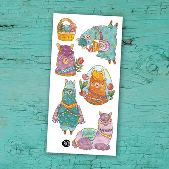 PICO TATOO TATOUAGES TEMPORAIRES - LES LAMAS ZEN