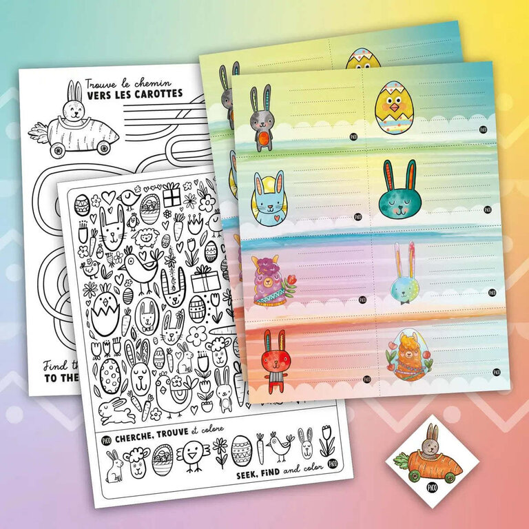 PICO TATOO MES PETITES ACTIVITÉS - PRINTEMPS