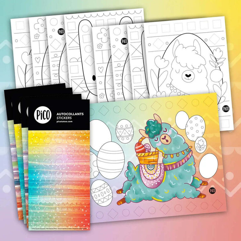 PICO TATOO MES PETITES ACTIVITÉS - PRINTEMPS