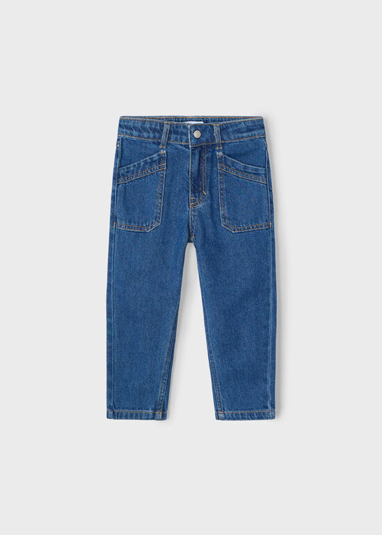 JEANS MOM FIT - BLEU MOYEN