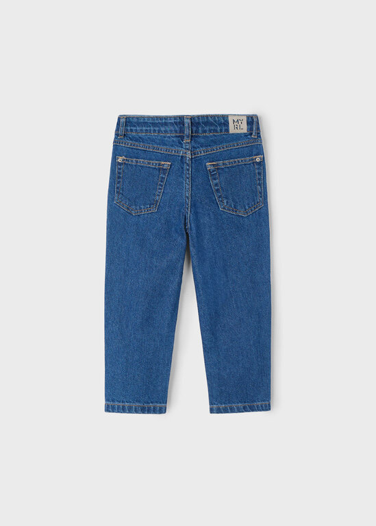 MAYORAL JEANS MOM FIT - BLEU MOYEN