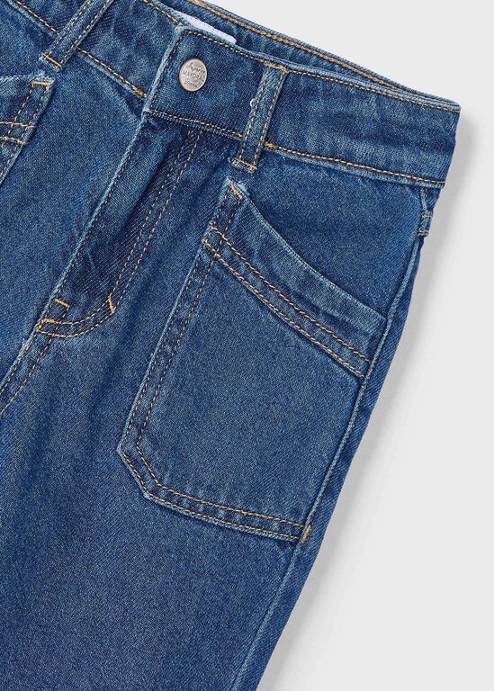 MAYORAL JEANS MOM FIT - BLEU MOYEN