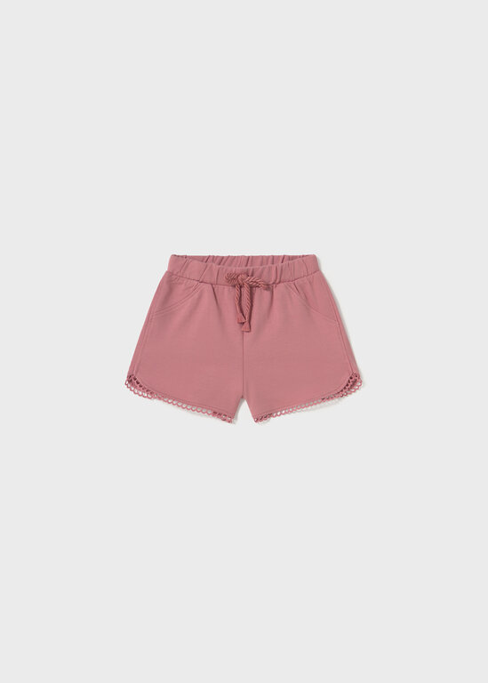 MAYORAL SHORT AVEC BORDURE DE FANTAISIE - ROSÉ