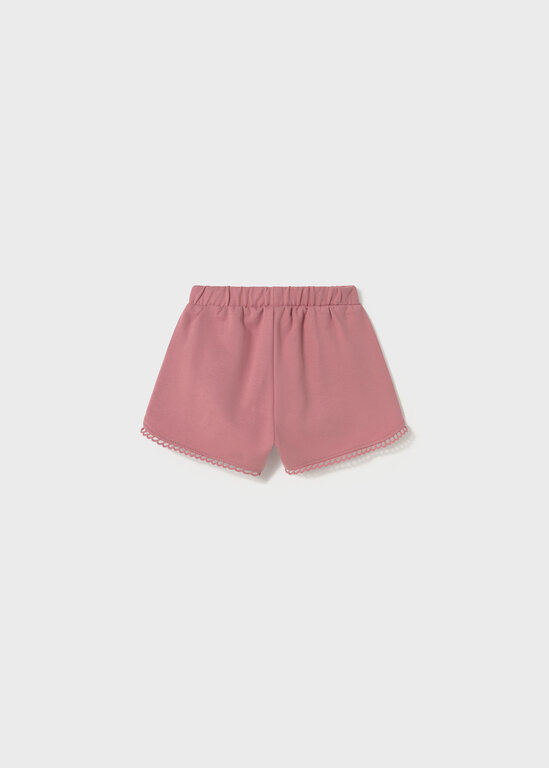 MAYORAL SHORT AVEC BORDURE DE FANTAISIE - ROSÉ