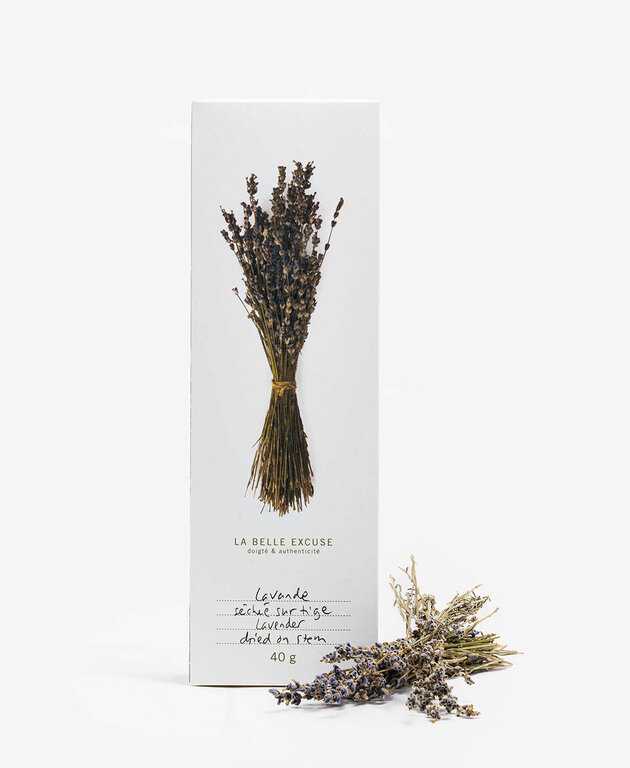 LA BELLE EXCUSE LAVANDE SÉCHÉE SUR TIGE
