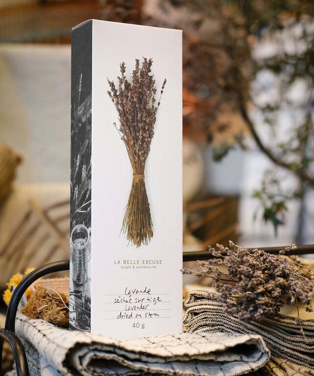 LA BELLE EXCUSE LAVANDE SÉCHÉE SUR TIGE