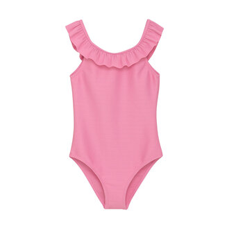 CREAMIE MAILLOT UNE PIÈCE COTELÉ - ROSE BLOOM