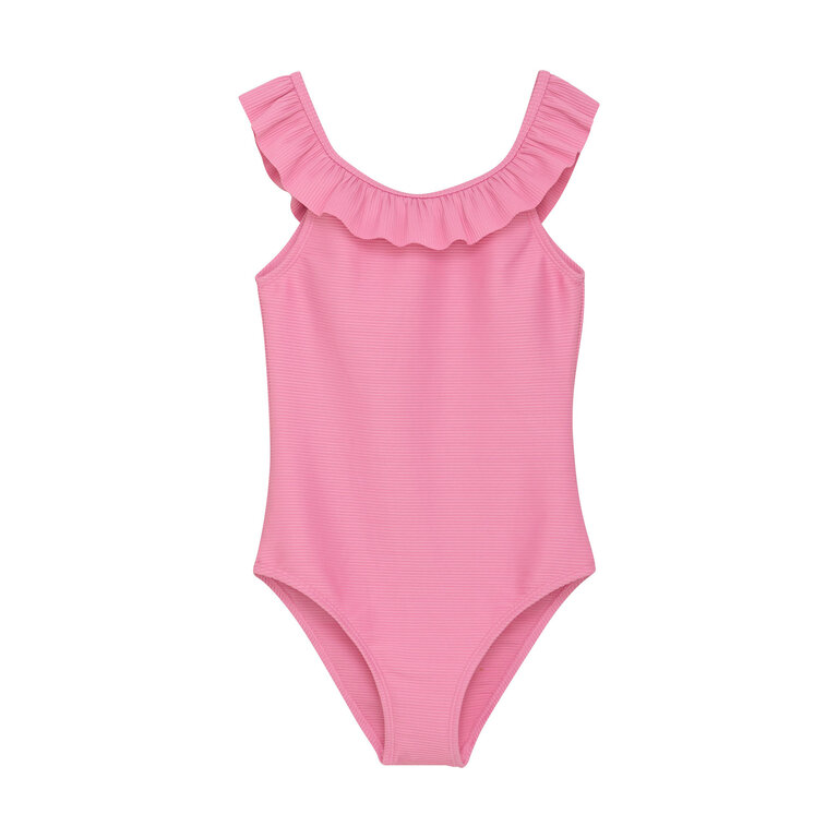 CREAMIE MAILLOT UNE PIÈCE COTELÉ - ROSE BLOOM