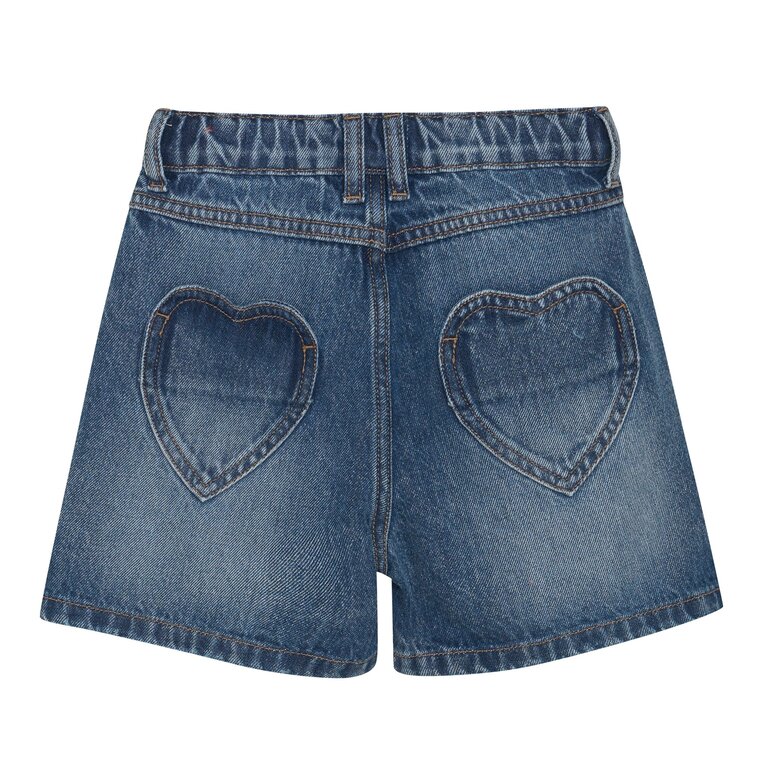 CREAMIE SHORT EN JEANS - BLEU MOYEN