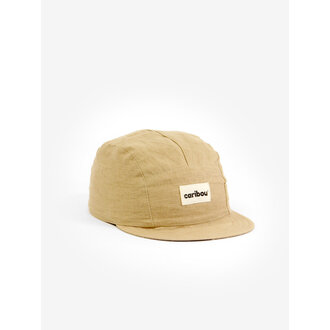 CARIBOU LINEN CAP - SAND