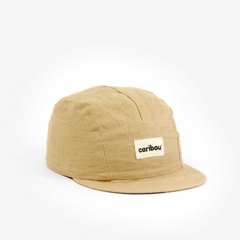 CARIBOU CASQUETTE EN LIN - SABLE