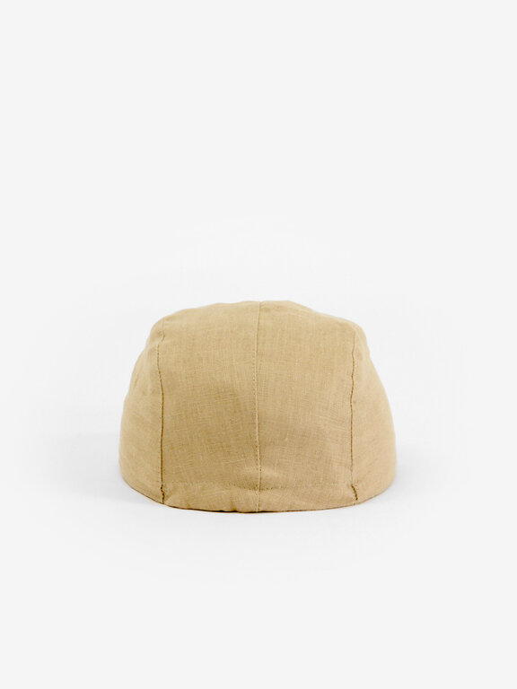 CARIBOU CASQUETTE EN LIN - SABLE
