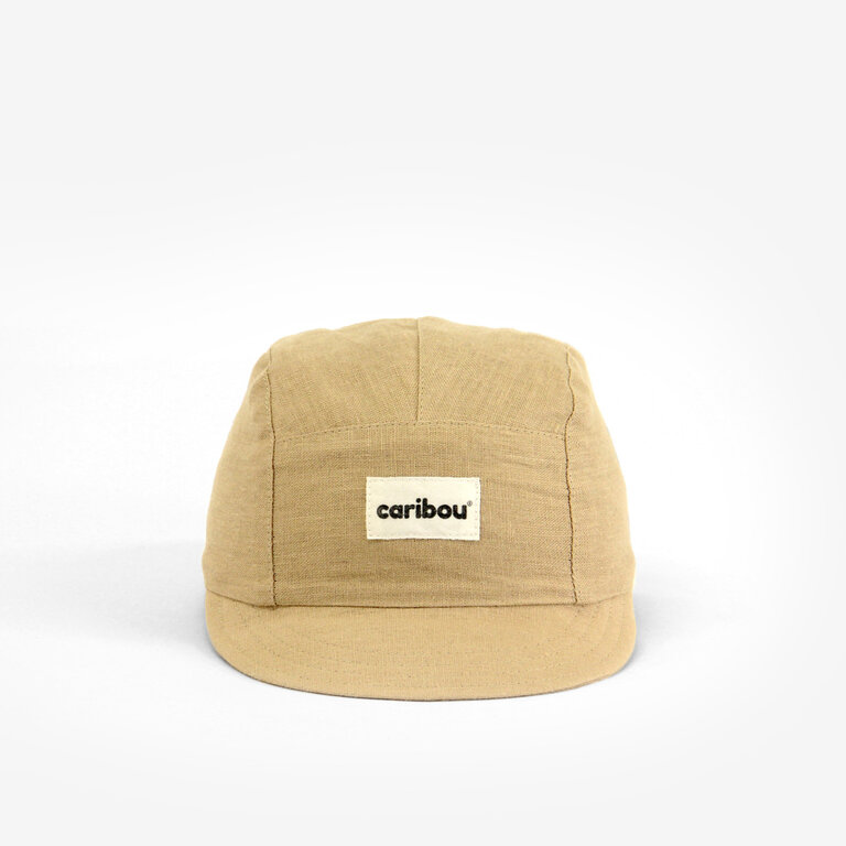 CARIBOU CASQUETTE EN LIN - SABLE