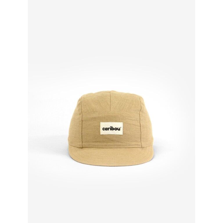 CARIBOU CASQUETTE EN LIN - SABLE