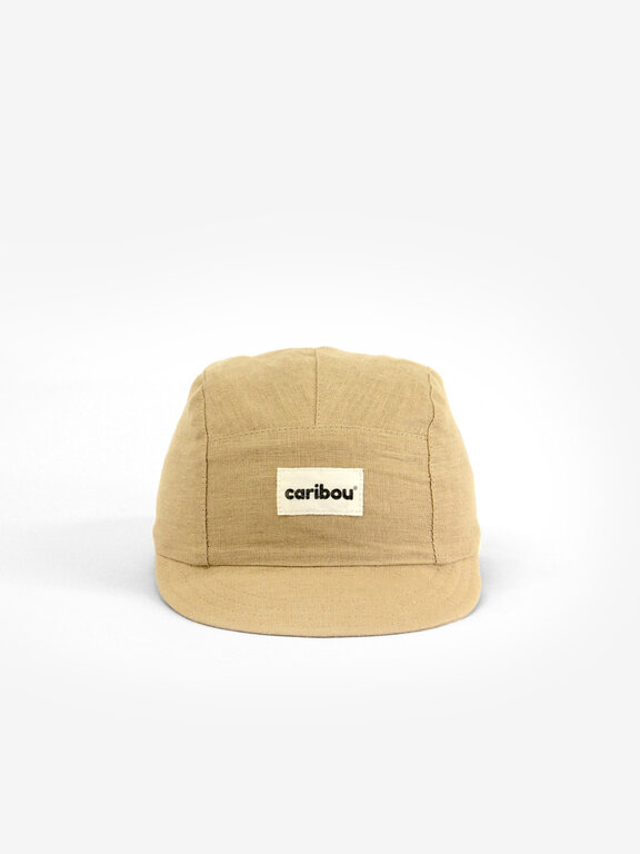 CARIBOU CASQUETTE EN LIN - SABLE
